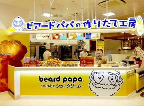 ビアードパパの作りたて工房