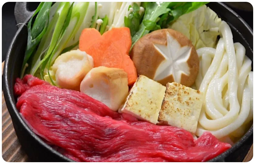 牛寿き定食