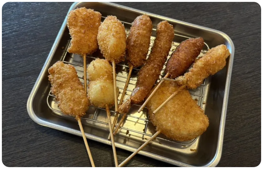 串カツ盛合せ（おまかせ10本）