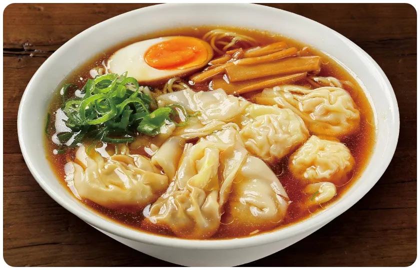 エビ入りワンタン麺