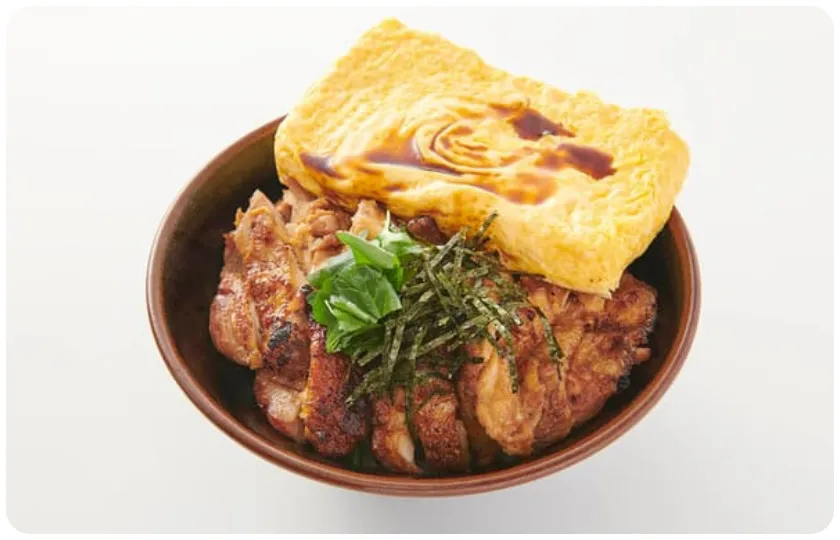 だし巻き焼鳥丼