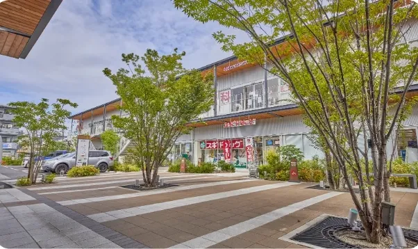 緑に囲まれた空間でのびのび働ける