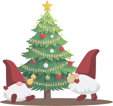 トントゥクリスマスツリー