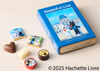 リサとガスパールのBOOKショコラ6個入り