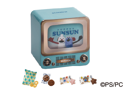 レトロテレビ缶 (パペットスンスン)