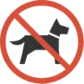盲導犬・介助犬・聴導犬以外のペットの同伴はご遠慮下さい。