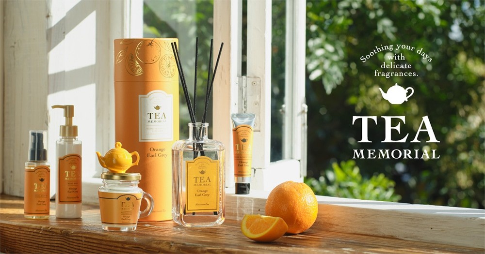TEA MEMORIALシリーズに新しい香りが登場