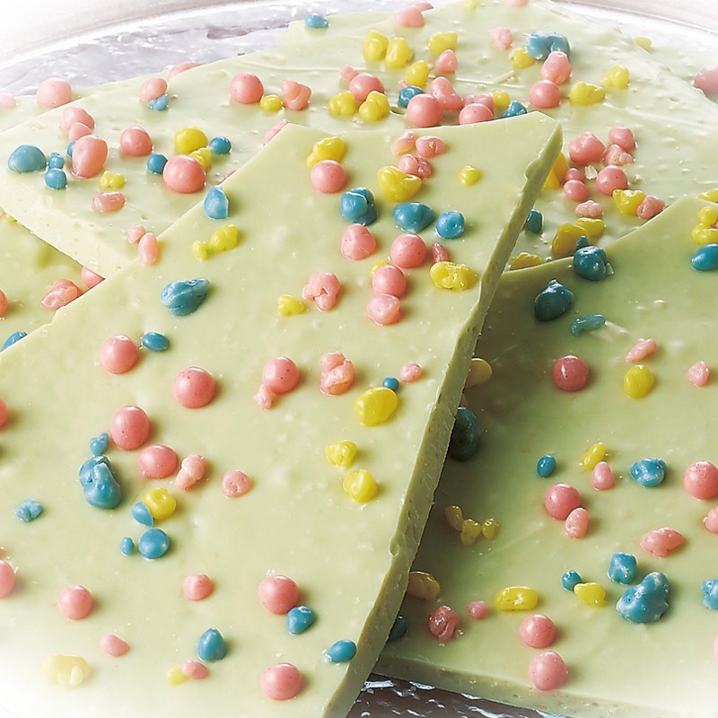 パチパチ新食感☆夏限定割れチョコ登場！