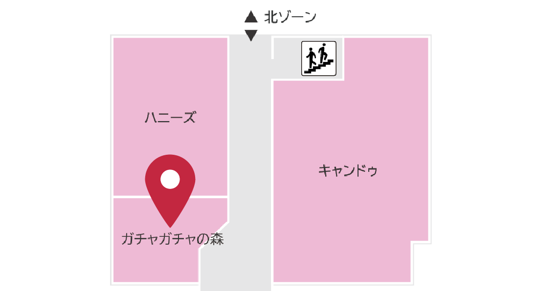 ガチャガチャの森オープン🎉